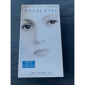 Angel Eyes Jennifer Lopez Drama Movie Vintage 2001 VHS Tape Pre-Loved